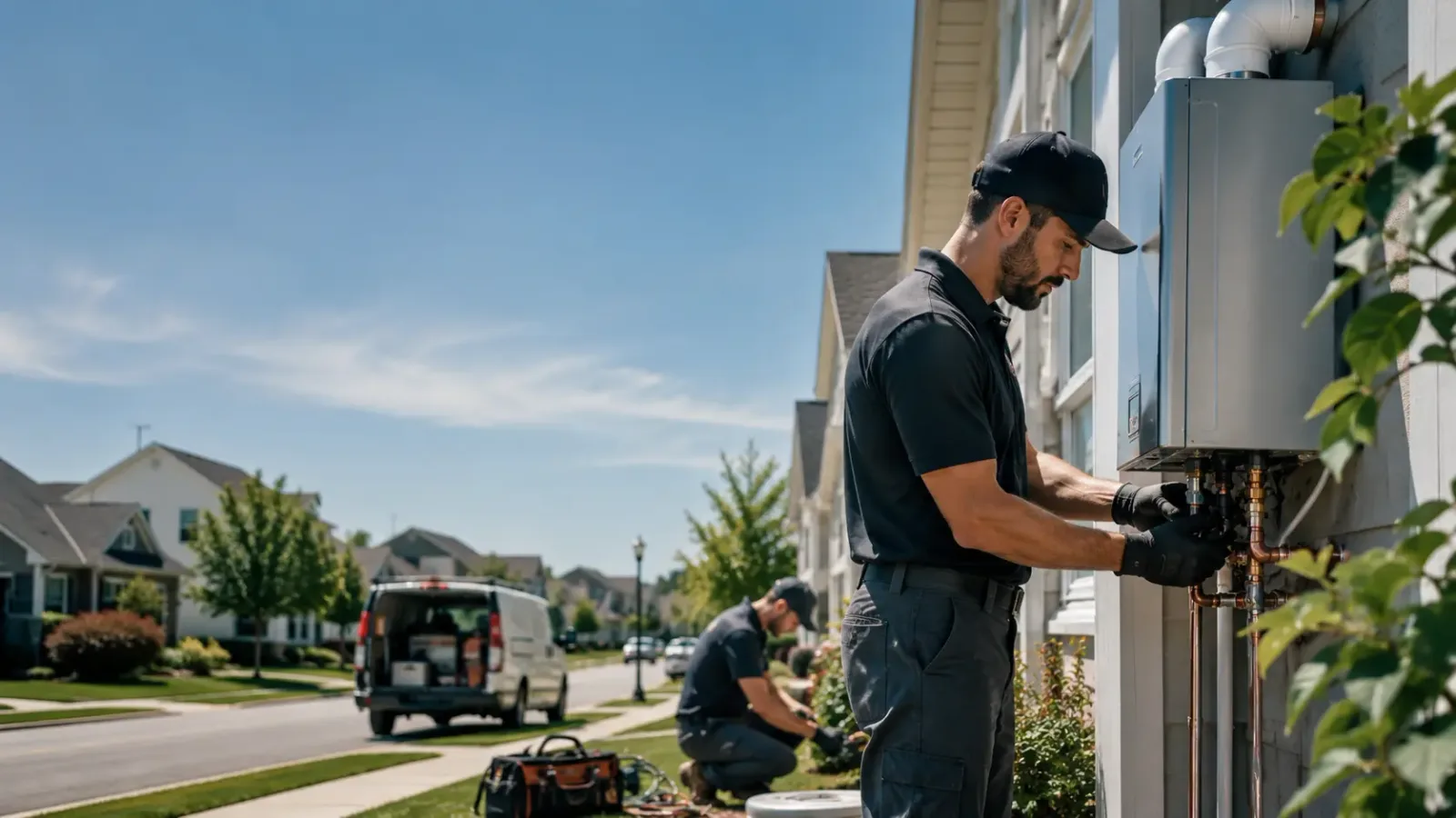 Tankless Water Heater Installation in Ace, TX